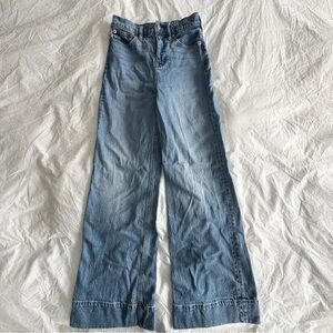 J. Crew Denim Trouser, Chambray Wash, Size 26